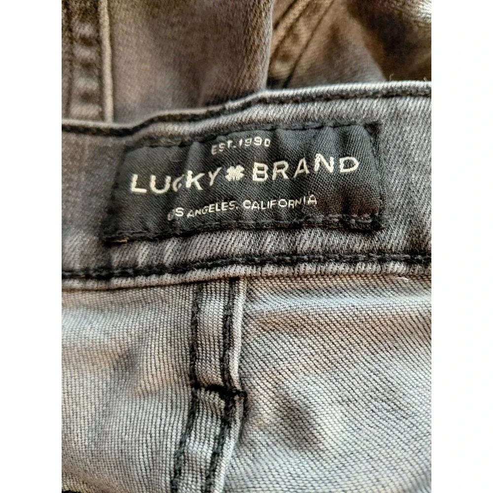 Lucky Brand 410‎ Athletic Slim Jeans Mens Gray Wash Size 29x32